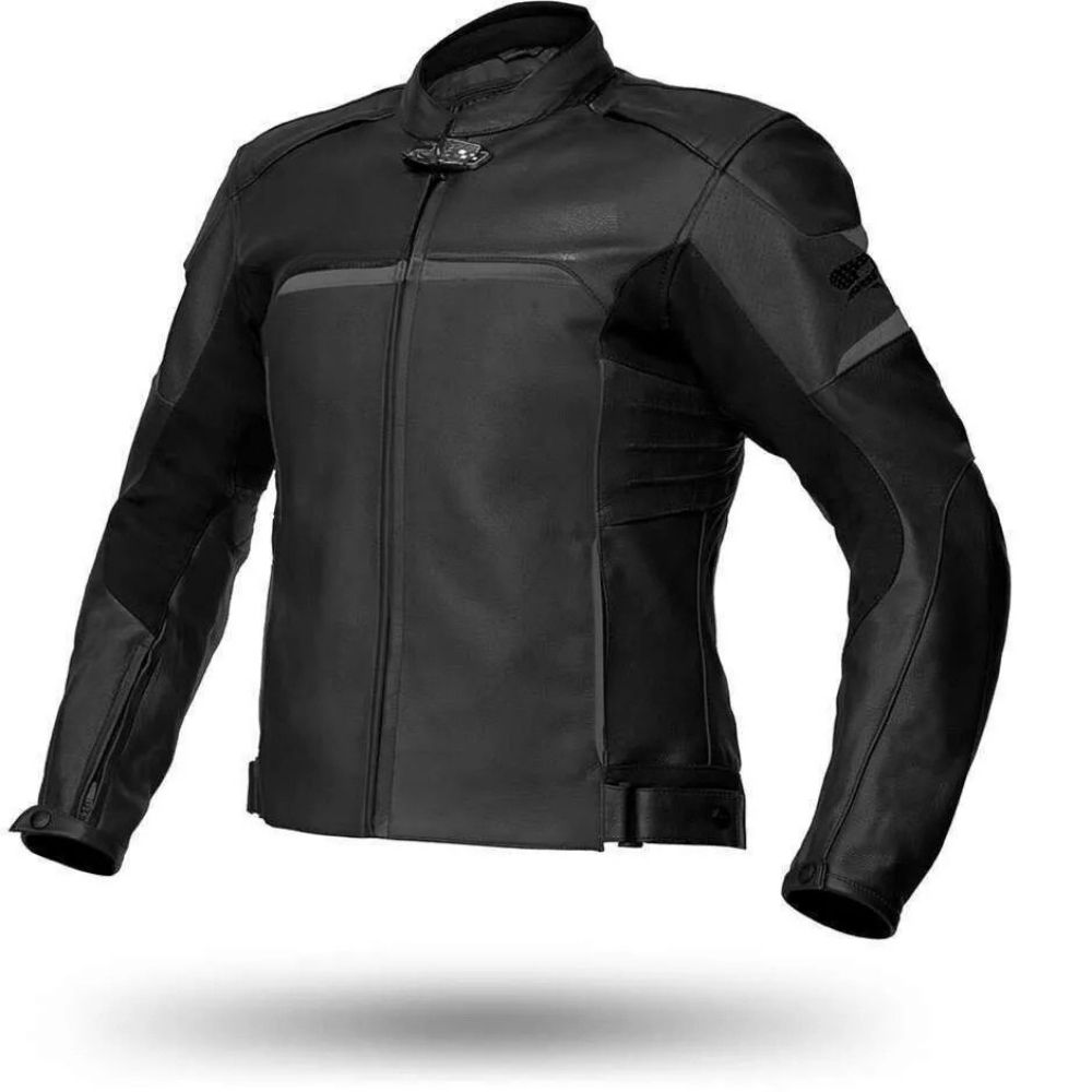 Giacca Moto in Pelle Imola Evo Sfodrabile con Protezioni Certificati CE