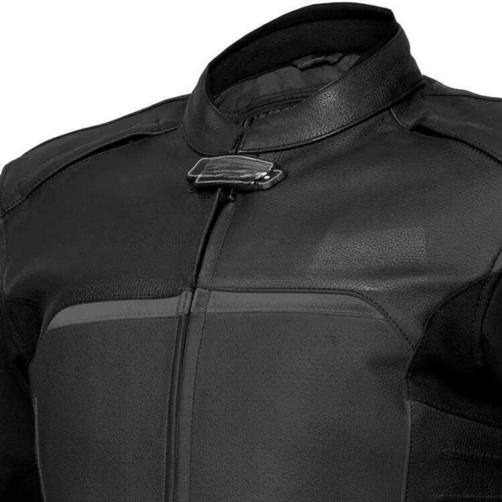 Giacca Moto in Pelle Imola Evo Sfodrabile con Protezioni Certificati CE