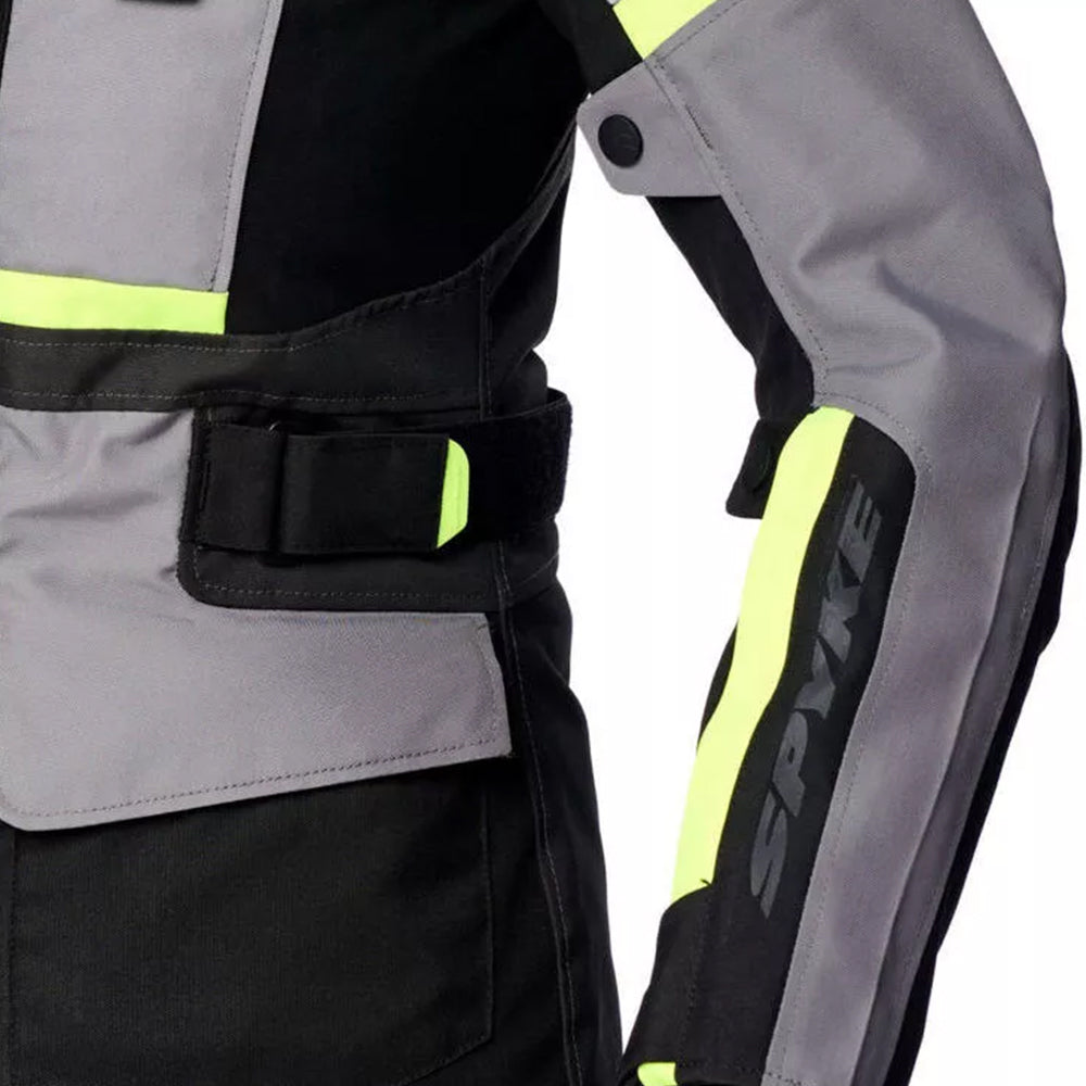 Giacca Giubbotto da Moto Uomo e Donna Tessuto Spyke EQUATOR Dry Tecno Touring
