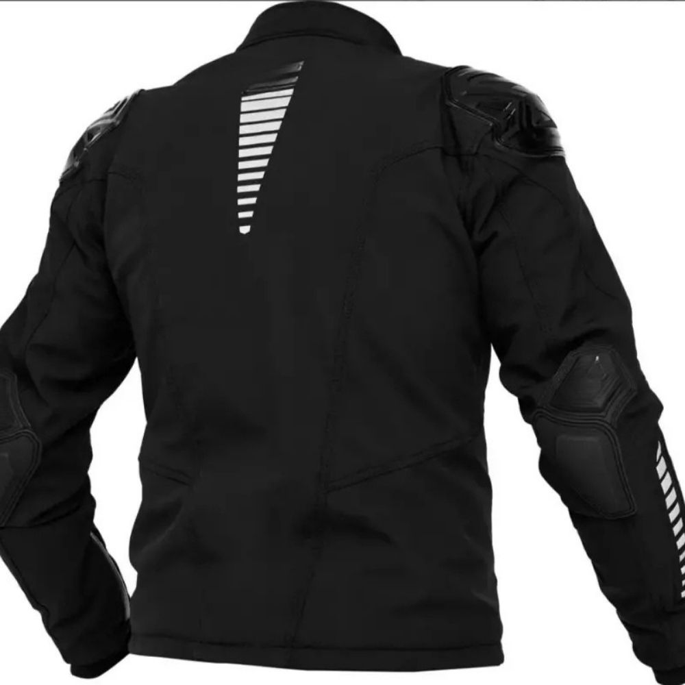Giubbotto giacca da moto impermeabile STRIDER IMBOTTITO con protezioni CE