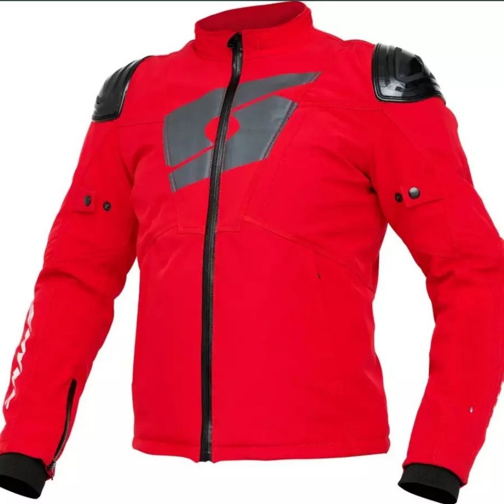 Giubbotto giacca da moto impermeabile STRIDER IMBOTTITO con protezioni CE
