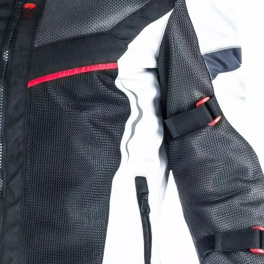 ALIKE Lady Giacca Moto Donna Tessuto CE Protezioni Termiche Scoot