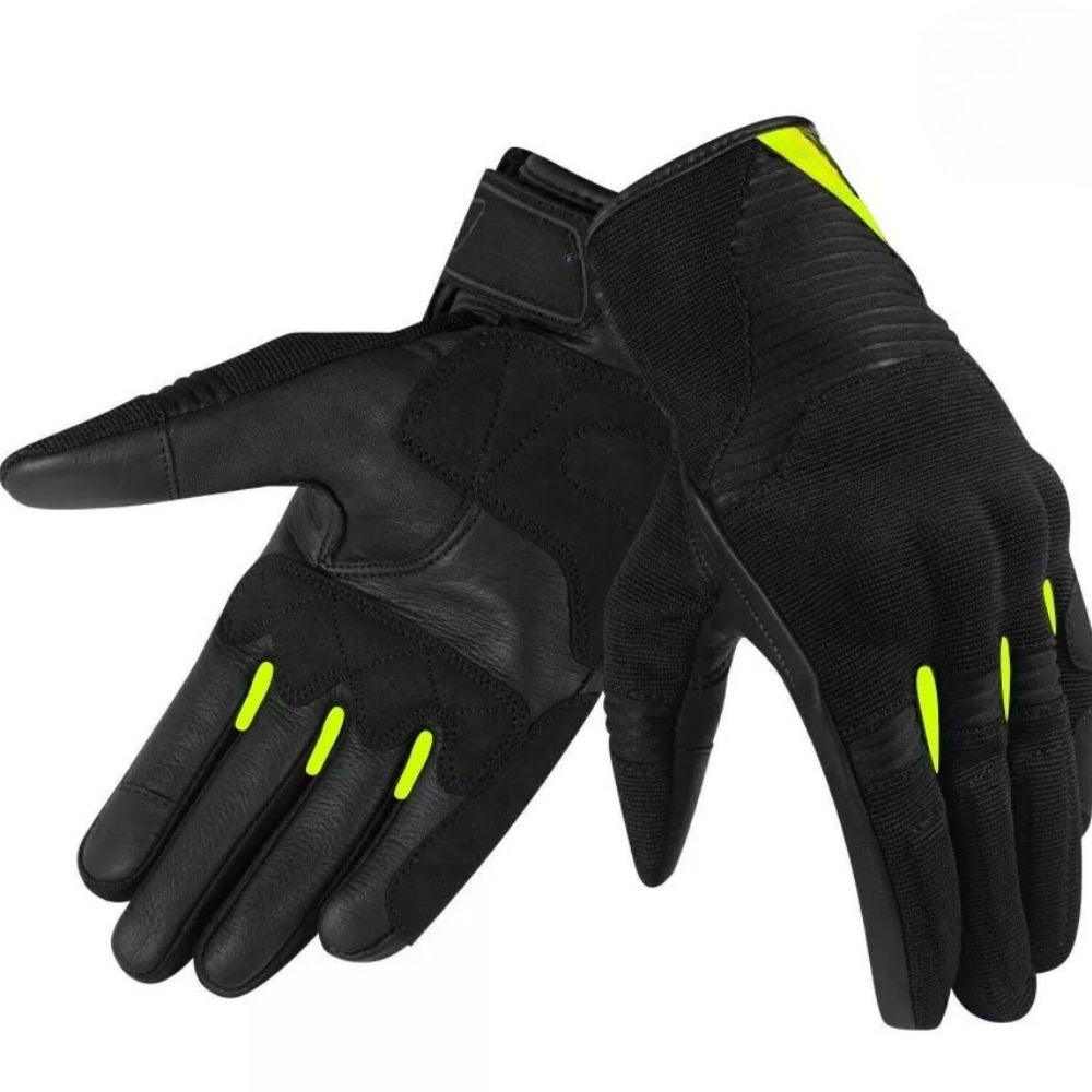 Guanti Moto in pelle e tessuto Aspidex 247 Air Estivi Certificati CE omologati