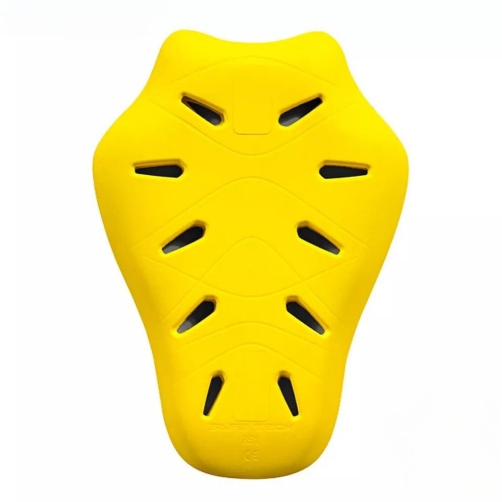 Paraschiena da Moto giubbotto giacca SAFETECH CE livello 2 TAGLIA M-L-XL GIALLO