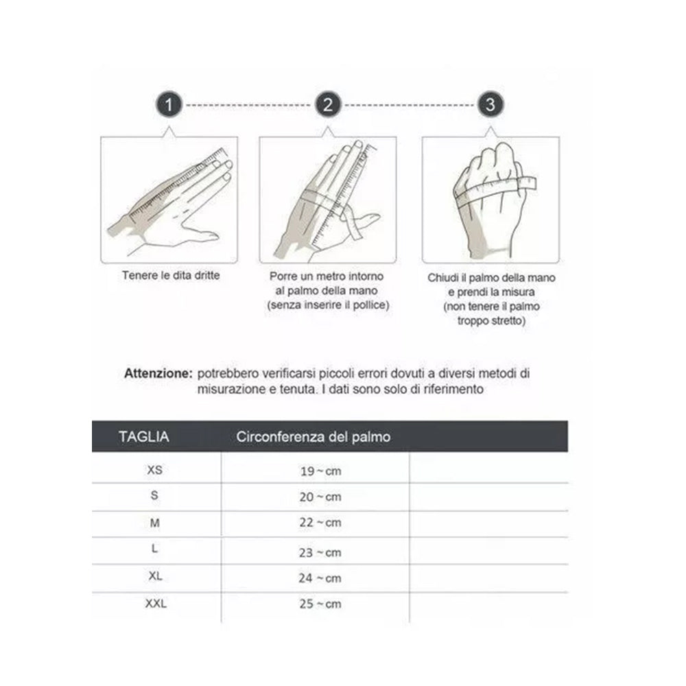 Gaunti da motocross bici leggeri senza protezioni rigidi estivi per estate glove