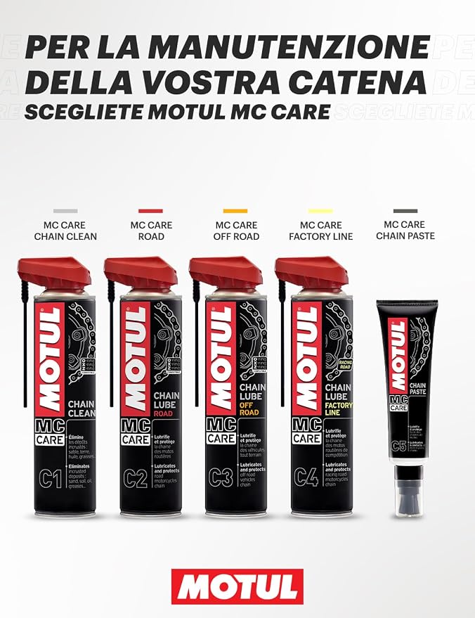 Motul C3 Chain Lube Off Road Lubrificante Catena Moto 400 ml
