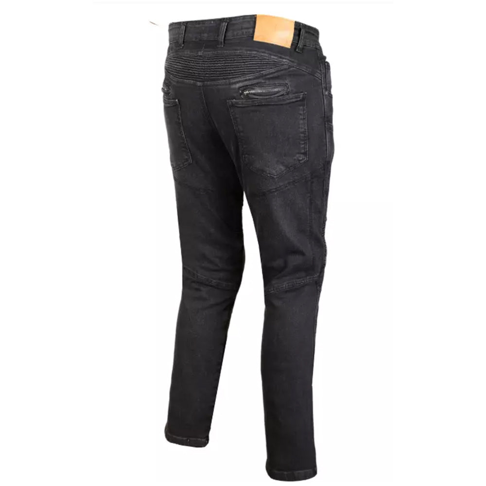 Jeans da moto denim per uomo con protezioni urbano casual Omologati CON KEVLAR