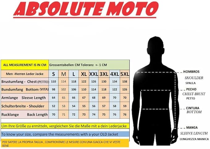 Giacca Giubbotto da Moto in vera pelle Uomo Cafe Racer Vintage Custom