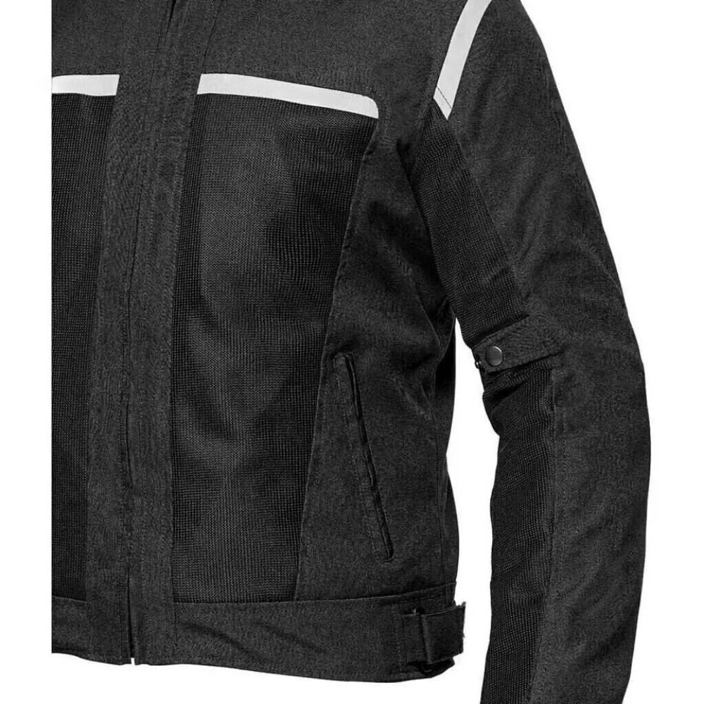 GIACCA GIUBBOTTO MOTO ESTIVO 4 STAGIONI INVERNALE GIACCA SCOOTER NERO GORICA