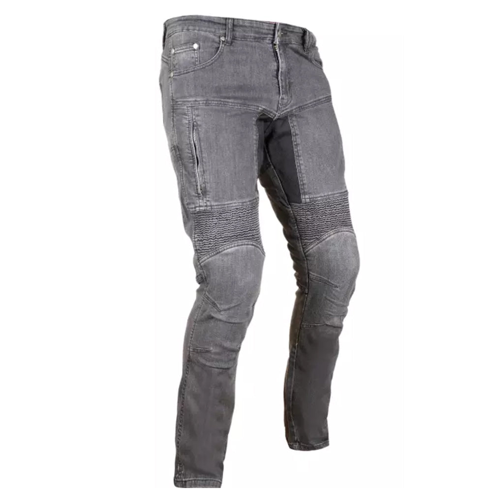 Jeans da moto denim per uomo con protezioni urbano casual Omologati CON KEVLAR