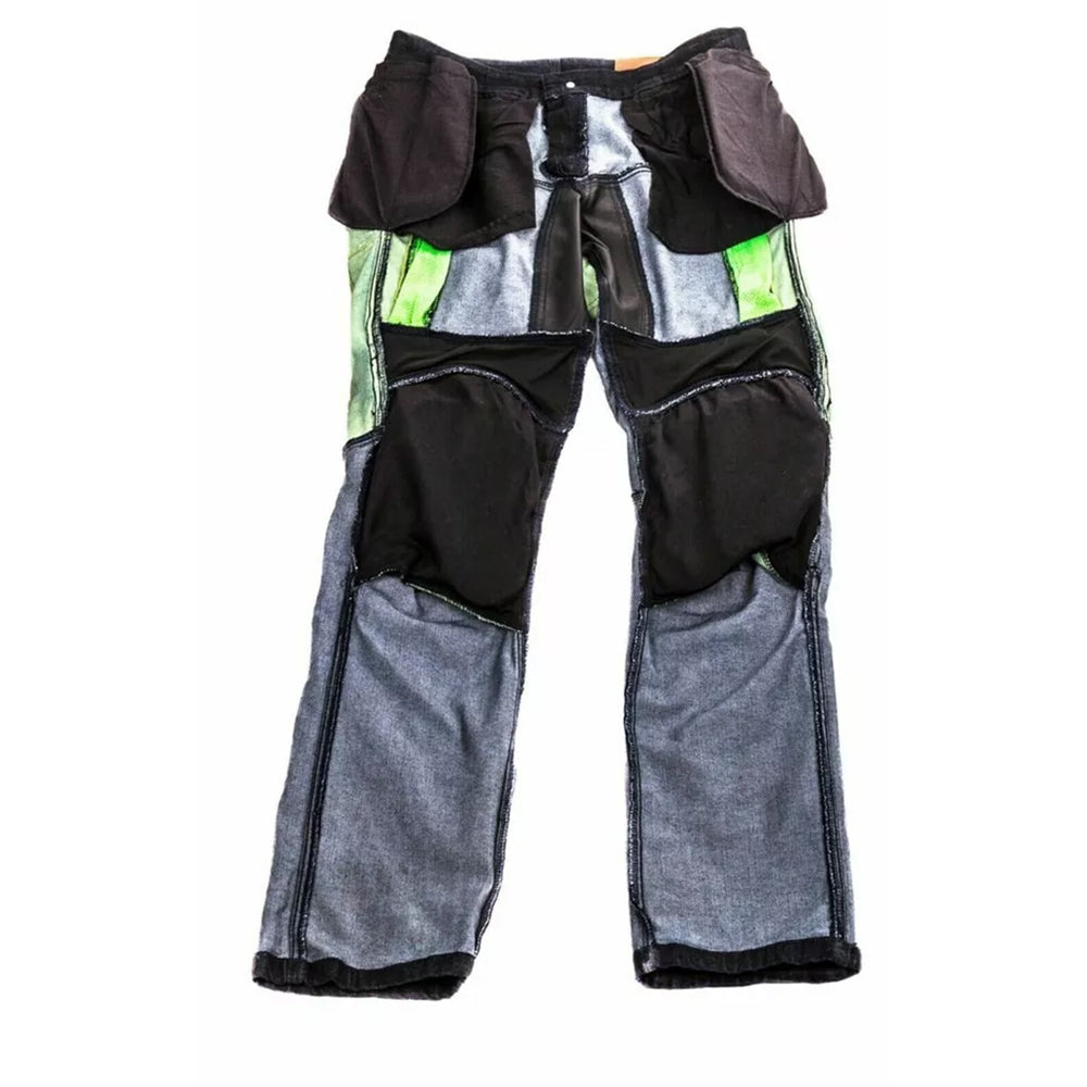 Jeans da moto Denim Estivi CE Certificati Con Kevlar, Rinforzi Protezioni CE