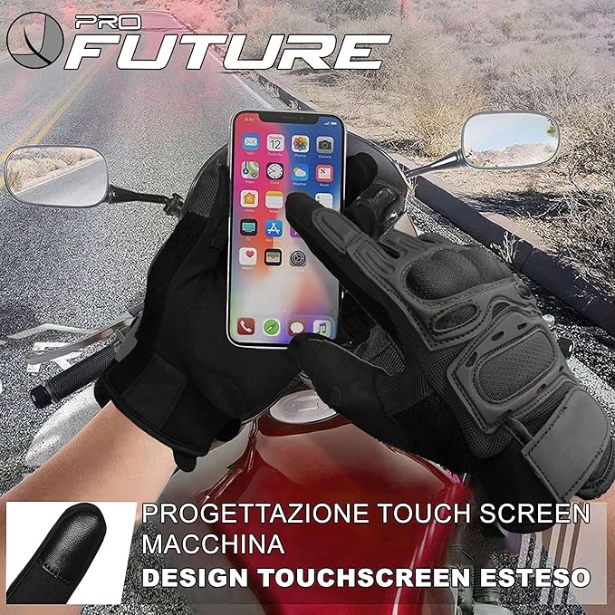 GUANTI DA MOTO ESTIVI 021308 PRO FUTURE