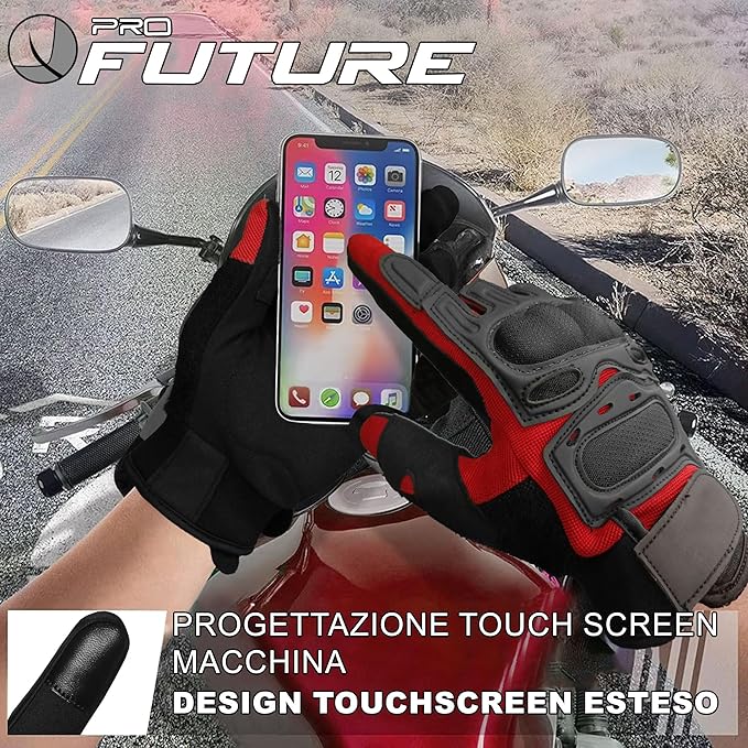 GUANTI DA MOTO ESTIVI 021308 PRO FUTURE