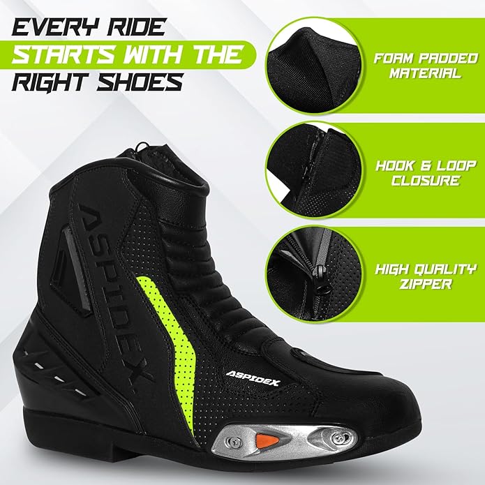 Scarpe da moto short racing - ASPIDEX