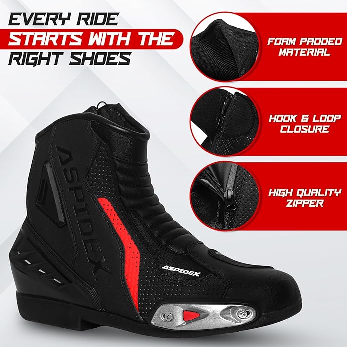 Scarpe da moto short racing - ASPIDEX
