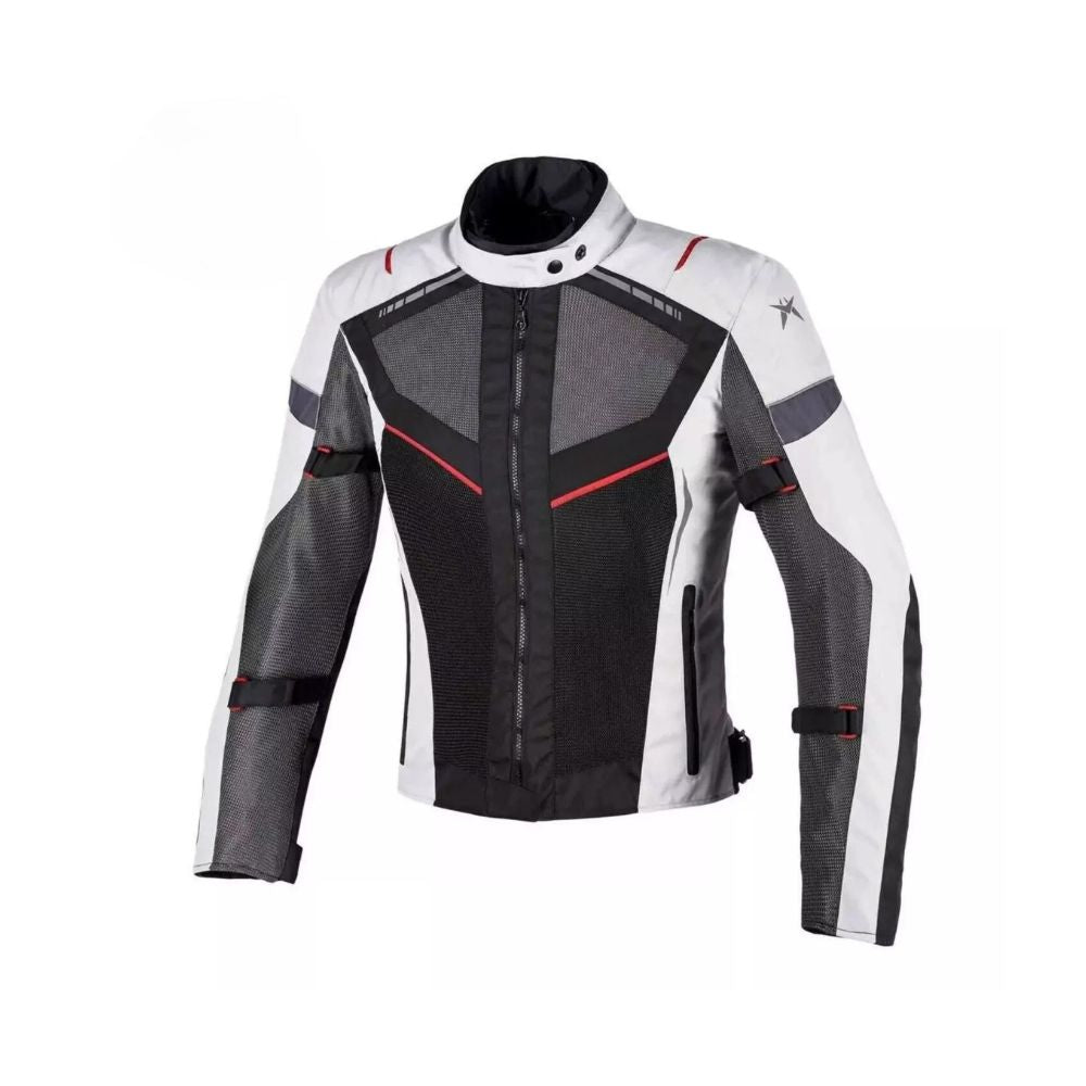 ALIKE Lady Giacca Moto Donna Tessuto CE Protezioni Termiche Scoot