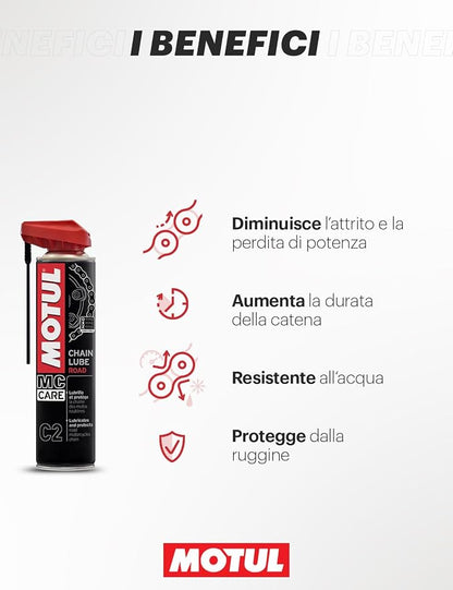 Motul C2 Lubrificante Catena Moto Spray 400 ml