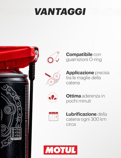 Motul C2 Lubrificante Catena Moto Spray 400 ml