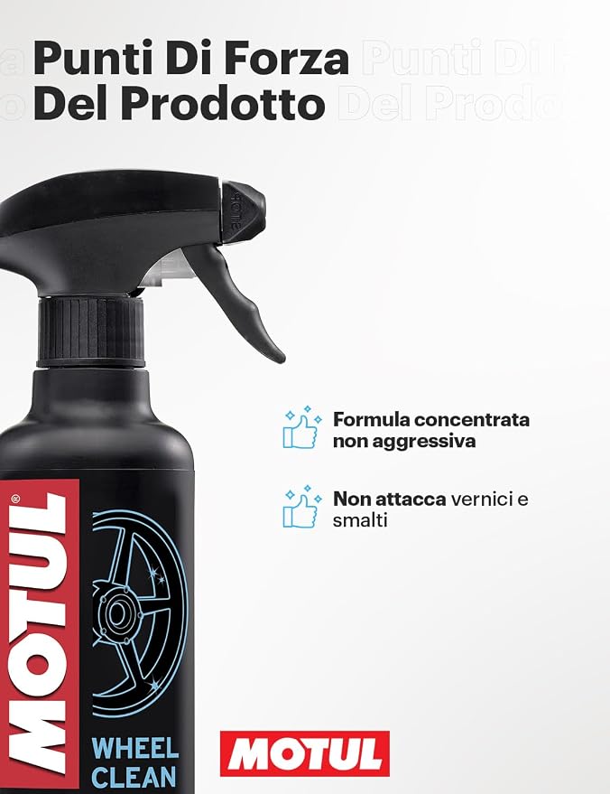 Motul E3 Pulitore Cerchi Moto Spray 400 ml