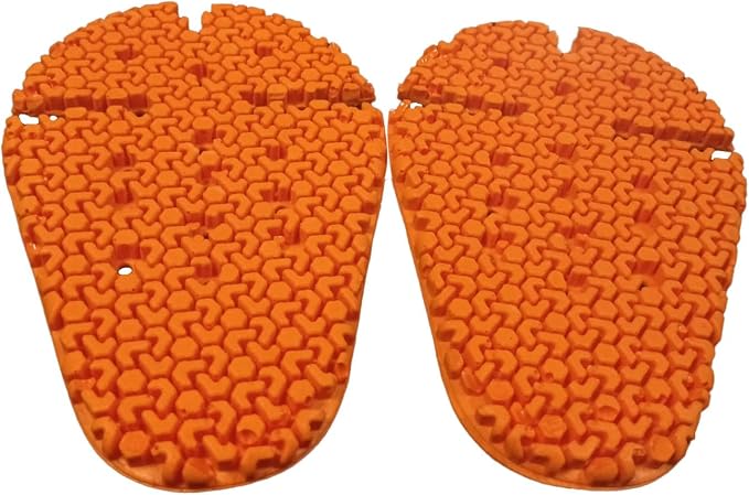 Flexist Protezioni Moto CE Livello 2 Gomiti Ginocchia Fianchi Arancione