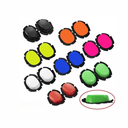 COPPIA SAPONETTE DA TUTA MOTO PISTA RACING 8 COLORI DISPONIBILI