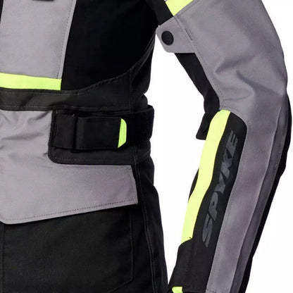 Giacca Giubbotto da Moto Uomo e Donna Tessuto Spyke EQUATOR Dry Tecno Touring