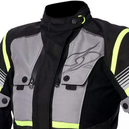 Giacca Giubbotto da Moto Uomo e Donna Tessuto Spyke EQUATOR Dry Tecno Touring