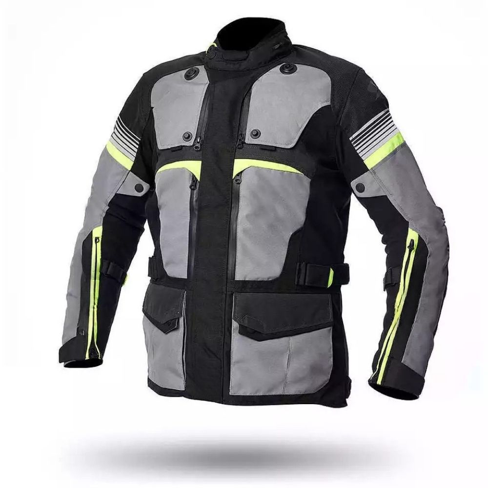 Giacca Giubbotto da Moto Uomo e Donna Tessuto Spyke EQUATOR Dry Tecno Touring