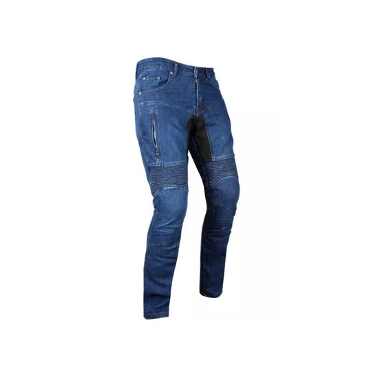 Jeans da moto denim per uomo con protezioni urbano casual Omologati CON KEVLAR