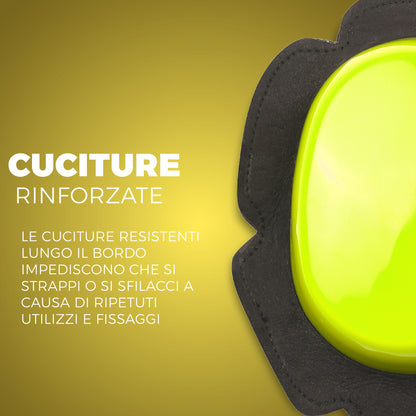COPPIA SAPONETTE DA TUTA MOTO PISTA RACING 8 COLORI DISPONIBILI