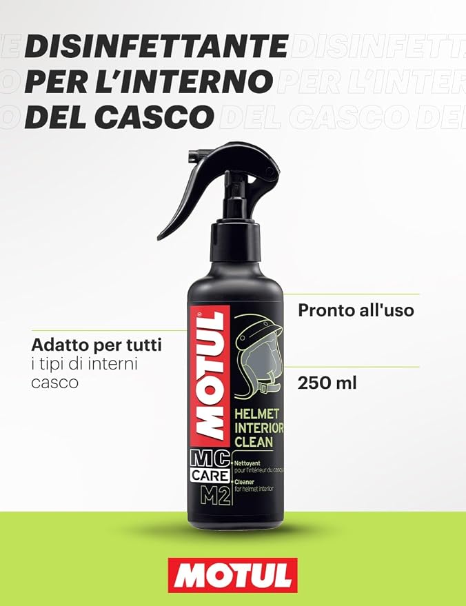 Motul M2 Pulitore Interno Casco Moto Spray 250 ml