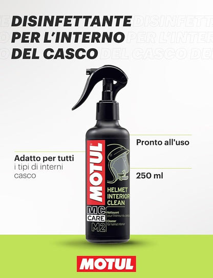 Motul M2 Pulitore Interno Casco Moto Spray 250 ml