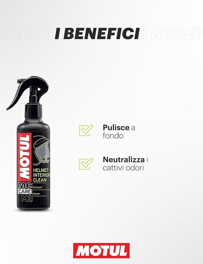 Motul M2 Pulitore Interno Casco Moto Spray 250 ml