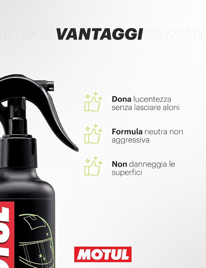 Motul M1 Pulitore Casco e Visiera Spray 250 ml