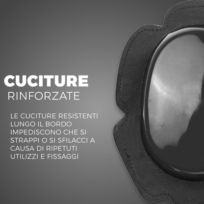 COPPIA SAPONETTE DA TUTA MOTO PISTA RACING 8 COLORI DISPONIBILI