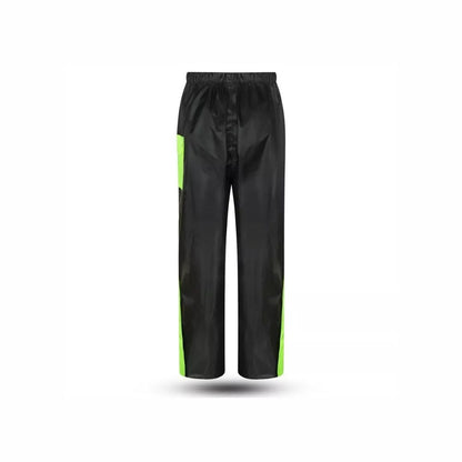 Kit Antipioggia 2 pezzi moto Pioggia Scooter Impermeabile Giacca Pantalone giall