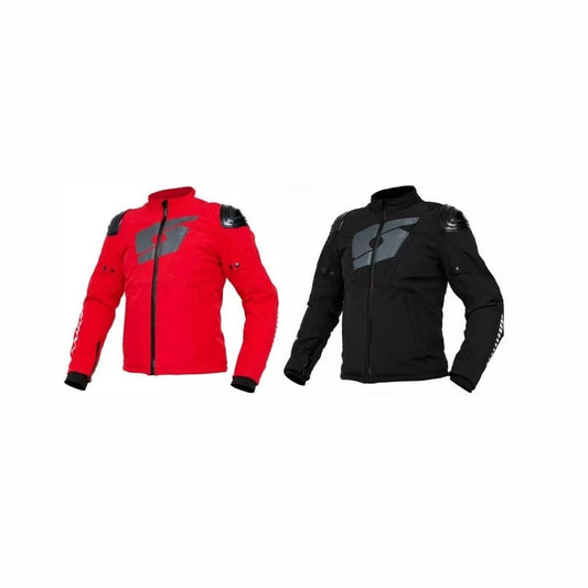 Giubbotto giacca da moto impermeabile STRIDER IMBOTTITO con protezioni CE
