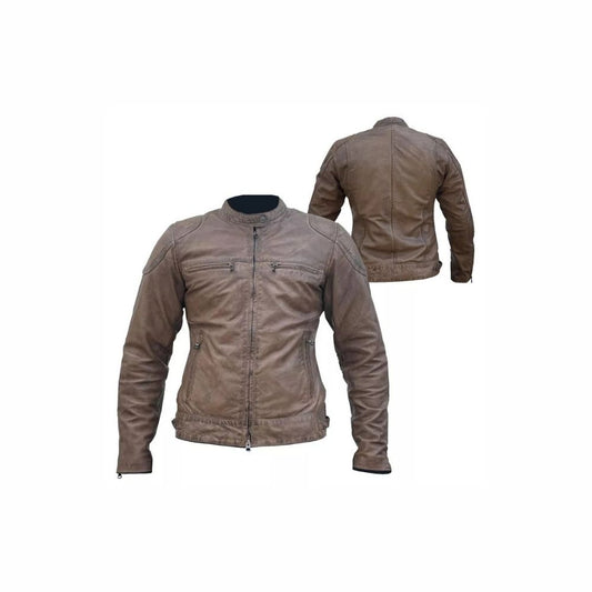 Giacca da moto in pelle da uomo giacche protettive corazzate da moto da