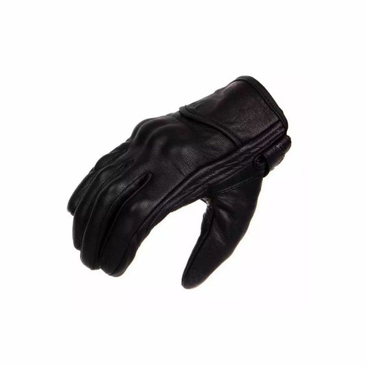 Guanti moto in pelle Vintage e Custom cafè Race Neri morbidi Iin vera pelle pro