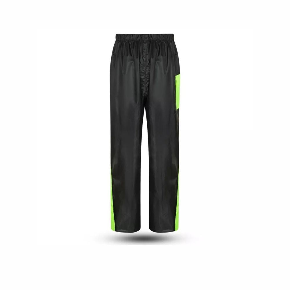Kit Antipioggia 2 pezzi moto Pioggia Scooter Impermeabile Giacca Pantalone giall