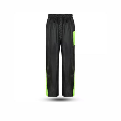 Kit Antipioggia 2 pezzi moto Pioggia Scooter Impermeabile Giacca Pantalone giall
