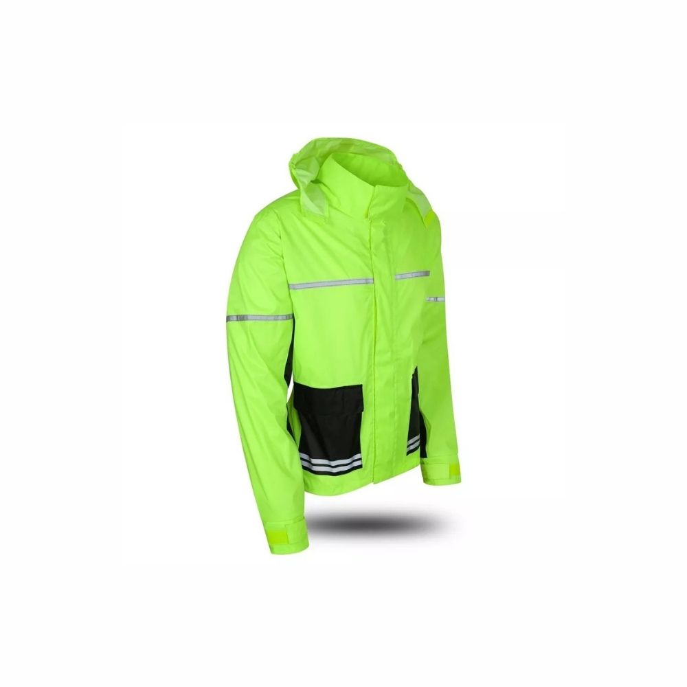 Kit Antipioggia 2 pezzi moto Pioggia Scooter Impermeabile Giacca Pantalone giall