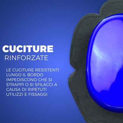 COPPIA SAPONETTE DA TUTA MOTO PISTA RACING 8 COLORI DISPONIBILI