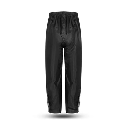 Set Antipioggia Kit 2 pezzi Moto Scooter Impermeabile Nero Giacca e Pantalone