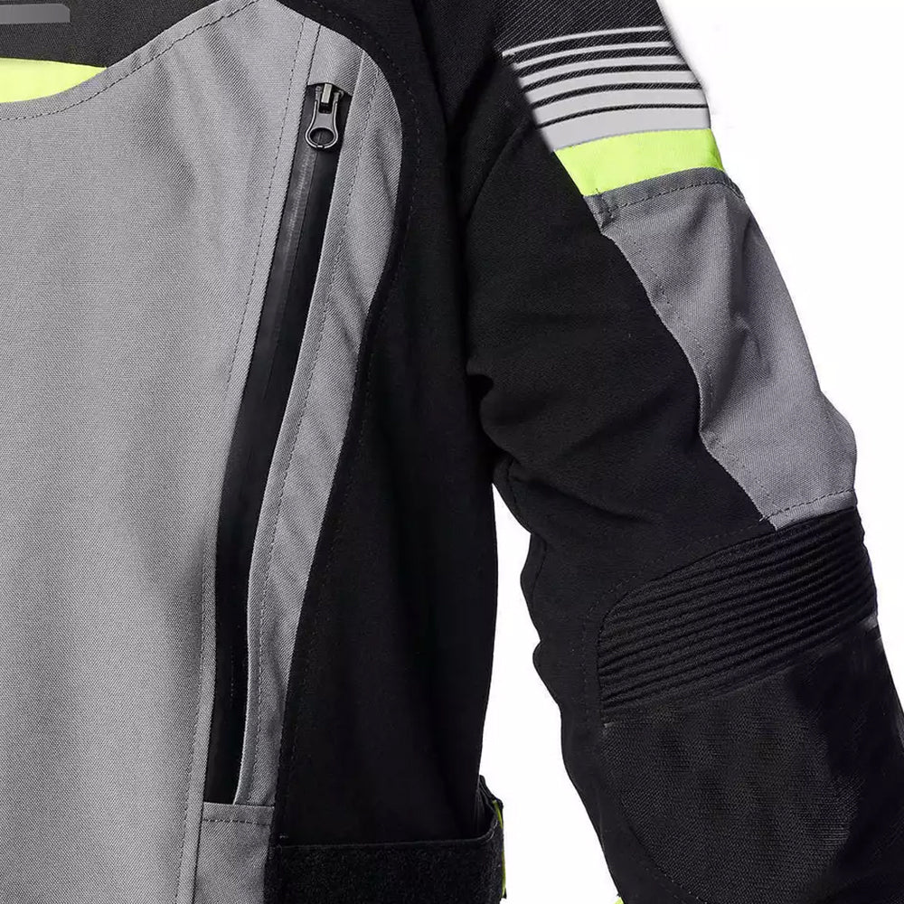 Giacca Giubbotto da Moto Uomo e Donna Tessuto Spyke EQUATOR Dry Tecno Touring