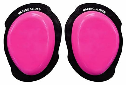 Slider Moto da Corsa Rosa Protezioni Ginocchio Pista