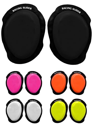 Slider Moto da Corsa Rosa Protezioni Ginocchio Pista
