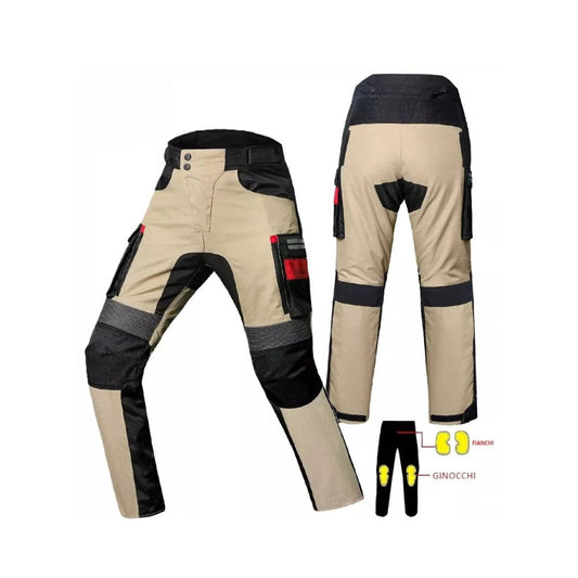 Pantaloni da moto Touring 3 strati 4 stagioni turismo in cordura estraibile