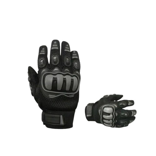 PRO Guanto Tessuto Moto Protezione Nocche Estivo Tessuto Mesh Traforato Estivo